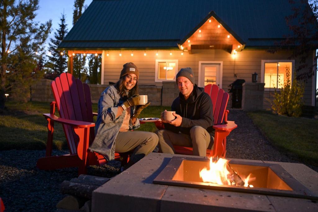 Couples romantic getaway near Edmonton