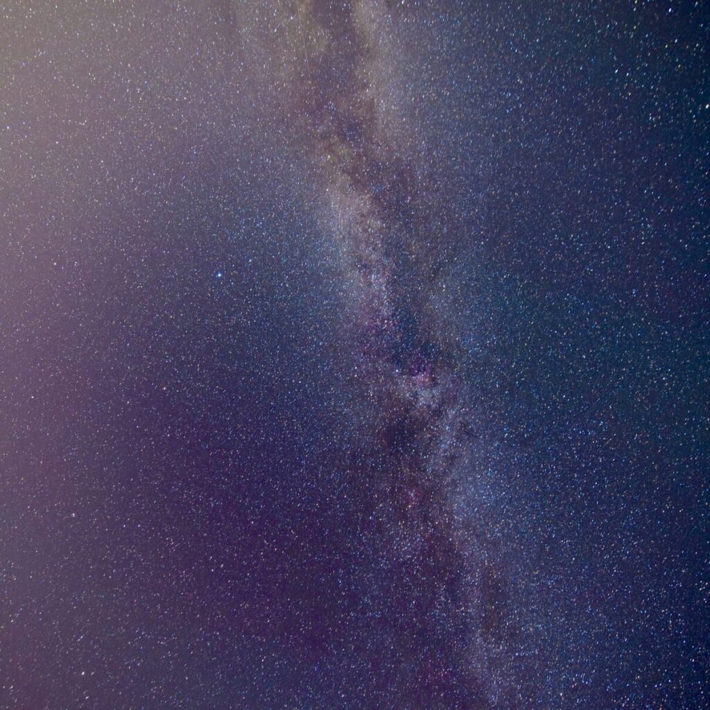 Night Sky Retreat Near Edmonton,