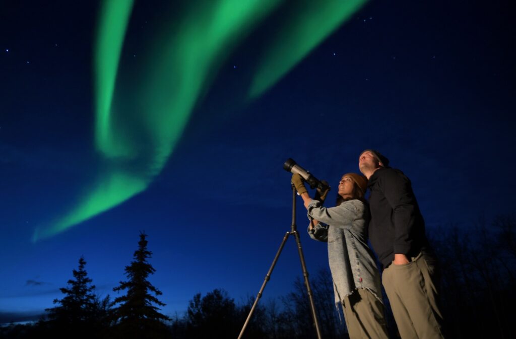 Nature retreat and cabin rental in the Beaver Hills Dark Sky Preserve