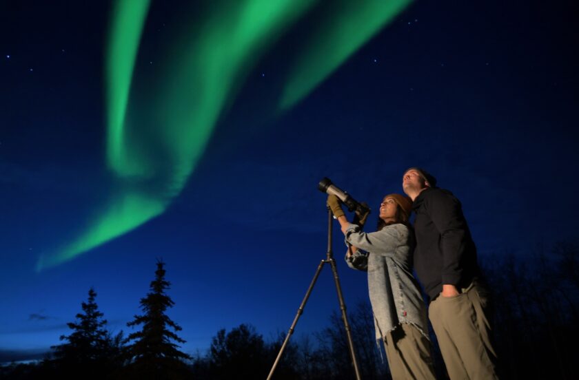 Nature retreat and cabin rental in the Beaver Hills Dark Sky Preserve