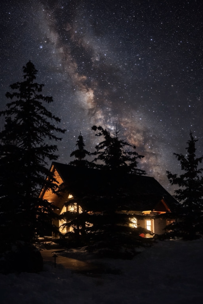 Dark Sky Cabin in the Beaver Hills Dark Sky Preserve