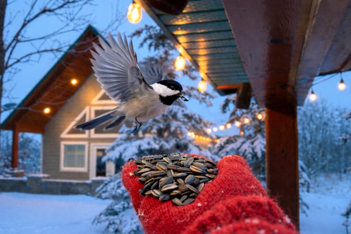 nature cabin near Edmonton, Alberta