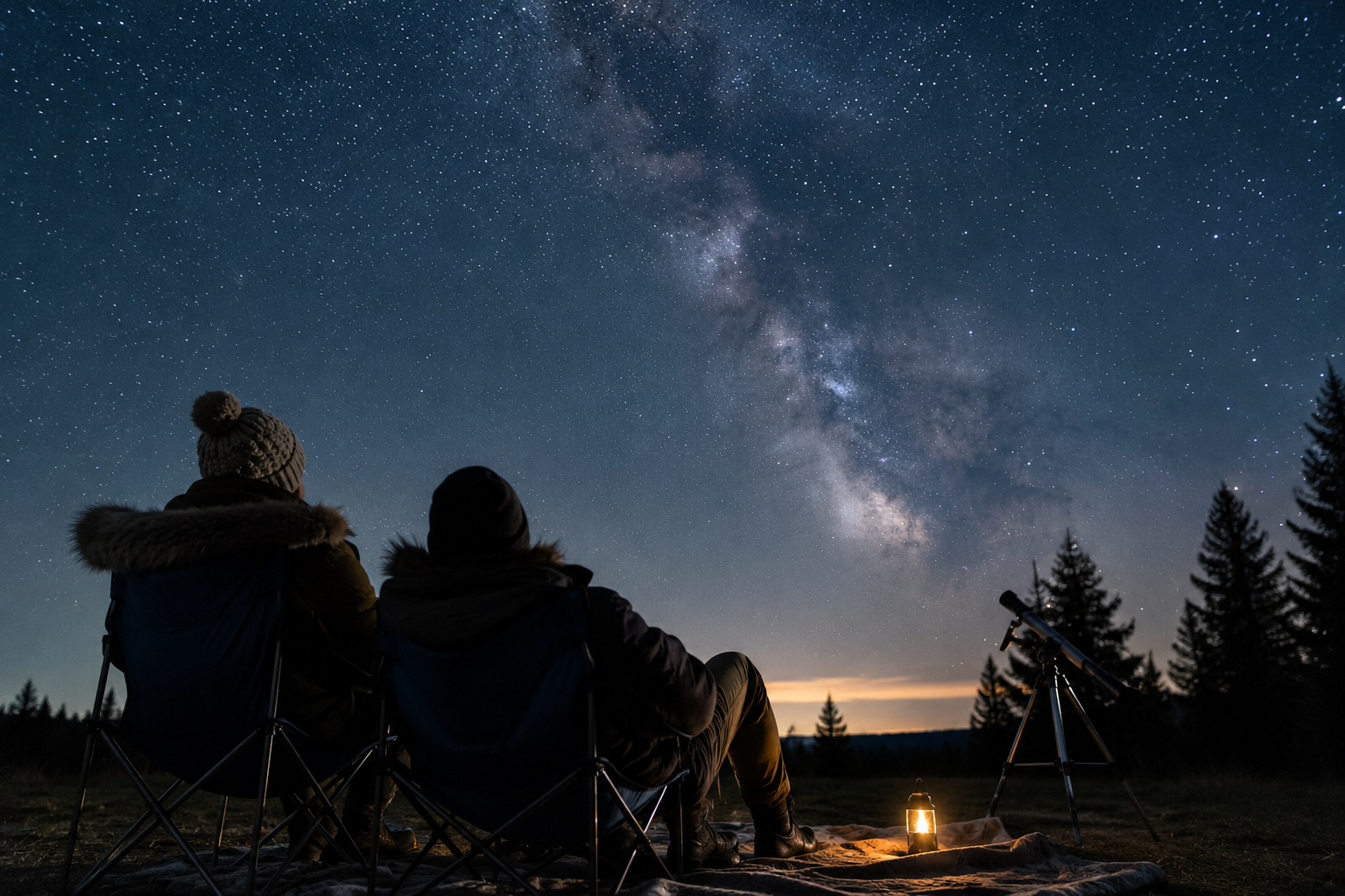 Stargazing near Edmonton